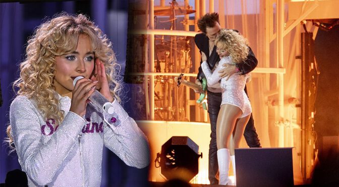 Sabrina Carpenter’s Booty-Baring Bodysuit Stuns Hyde Park Crowd