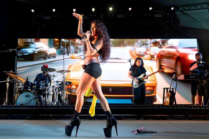 Jessie Reyez Booty Shorts Concert Austin