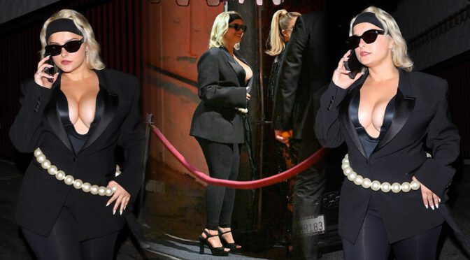 Bebe Rexha’s Jaw-Dropping Cleavage Steals Cara Delevingne’s Birthday Spotlight!