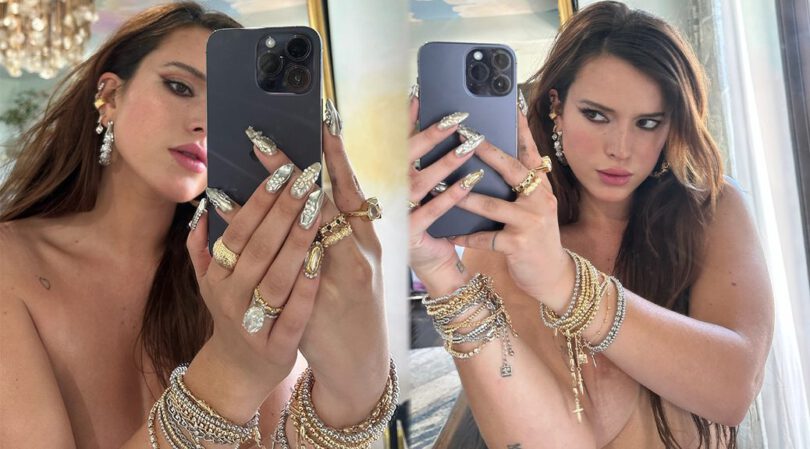 Bella Thorne Drops Topless Selfies: Jewelry, Skin, and Pure Tease!