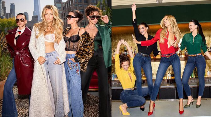 Brooks Nader and Sisters Strip Down for Alice & Olivia Confidence Campaign