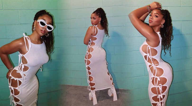Chloe Bailey’s Curves Explode in Wild See-Through White Dress