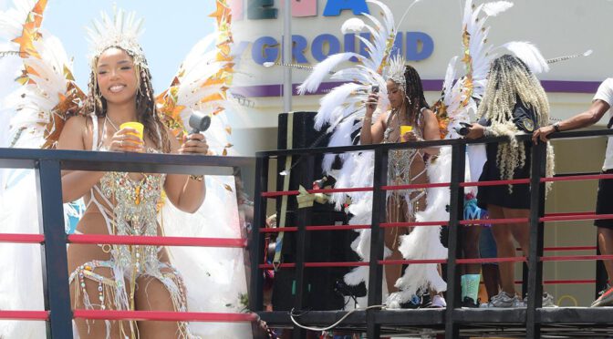 Chloe Bailey Lets It All Hang Out in Barely-There Carnival Costume at Barbados Crop Over Festival
