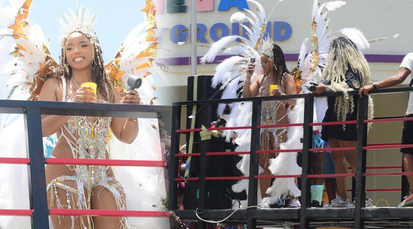 Chloe Bailey Lets It All Hang Out in Barely-There Carnival Costume at Barbados Crop Over Festival