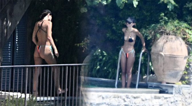 Barely-There Bikini! Emily Ratajkowski’s Italian Poolside Showstopper