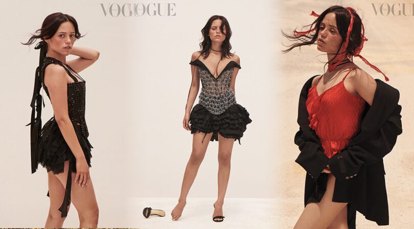 Jenna Ortega Turns Up the Heat: Sexy Corsets & Hot Legs for Vogue Mexico