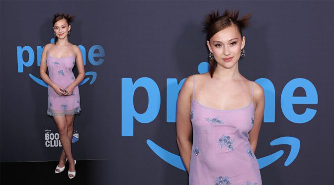 Lola Tung Braless in Skin-Tight See-Through Dress – Absolute Knockout