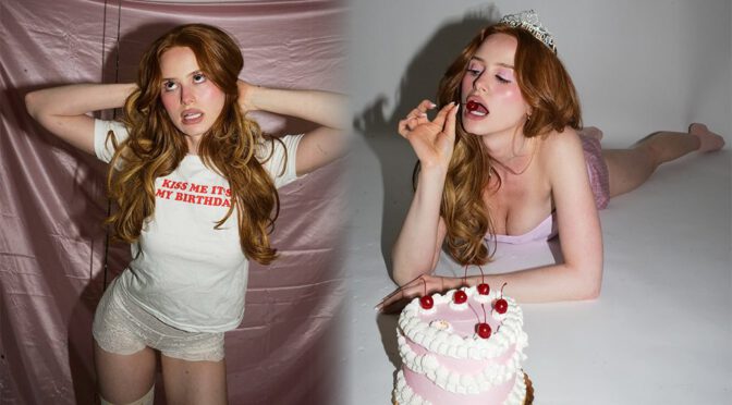 Madelaine Petsch Bares All – Lingerie Birthday Party Gone Wild!