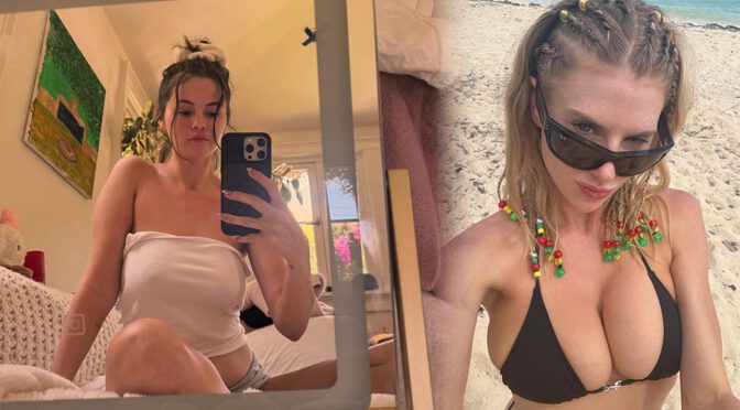 Selena Gomez Drops Braless Selfie—See the Bikini Babes Breaking the Internet!