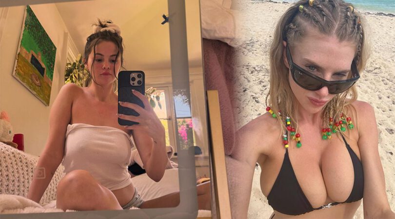 Selena Gomez Drops Braless Selfie—See the Bikini Babes Breaking the Internet!