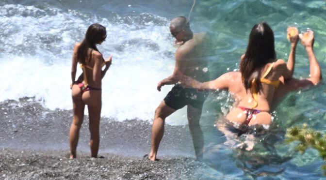 Emily Ratajkowski Puts Her Booty on Blast in Tiny Thong Bikini at Amalfi Coast!