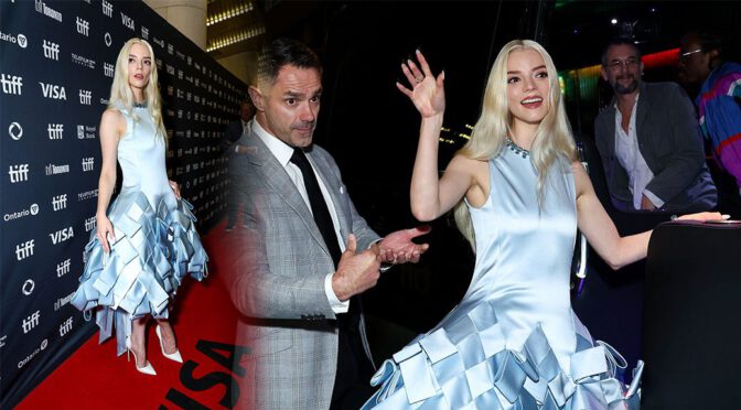 Anya Taylor-Joy’s Sexy Satin Showstopper at TIFF Red Carpet