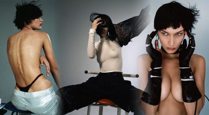 Bella Hadid’s Wild Topless POP Magazine Photos