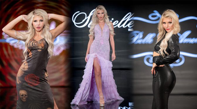 Blonde Bombshell Brooklyn Riley Flaunts Her Curves in NYC