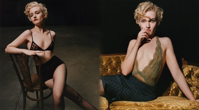 Julia Garner Strips Down in Sultry Lingerie for CR Fashion Book