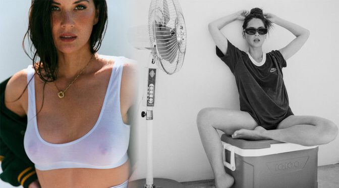 Olivia Munn’s Nipples on Full Display in Bustle Shoot