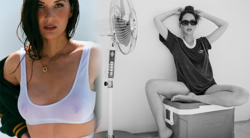 Olivia Munn’s Nipples on Full Display in Bustle Shoot