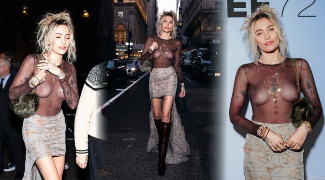 Paris Jackson Nip Show Steals Spotlight at EE72 Launch