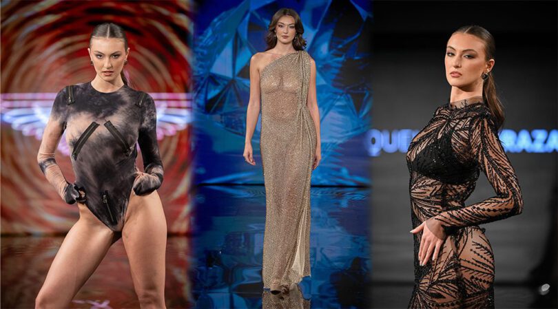 Rachel Pizzolato’s See-Through Gowns Leave Fans Breathless