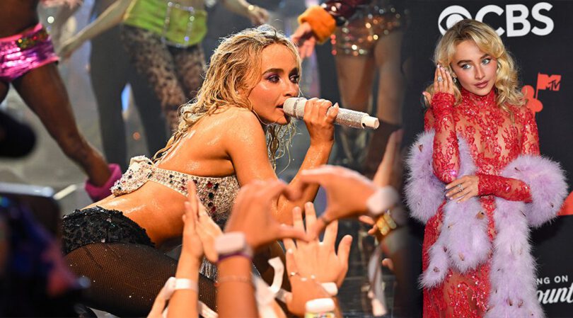 Sabrina Carpenter Goes Sheer & Sexy at 2025 VMAs