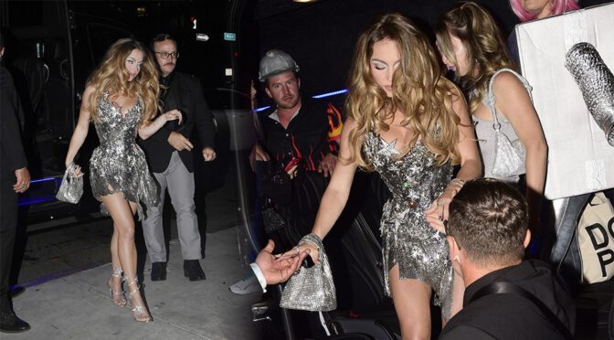 Sydney Sweeney Flaunts Cleavage & Legs in Sexy Party Look