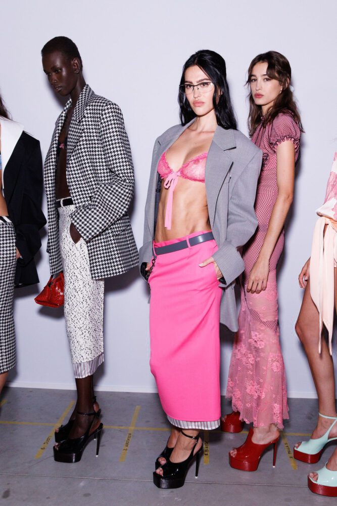 Amelia Gray Sheer Bra Attico Milan