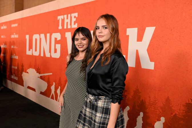 Bailee Madison Cleavage Mini Skirt The Long Walk