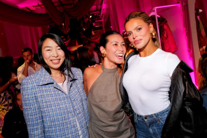 Brooks Nader Busty Curves Tight Top Nyfw