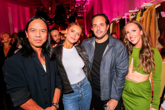 Brooks Nader Busty Curves Tight Top Nyfw
