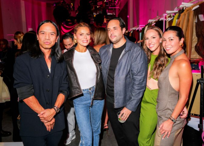 Brooks Nader Busty Curves Tight Top Nyfw