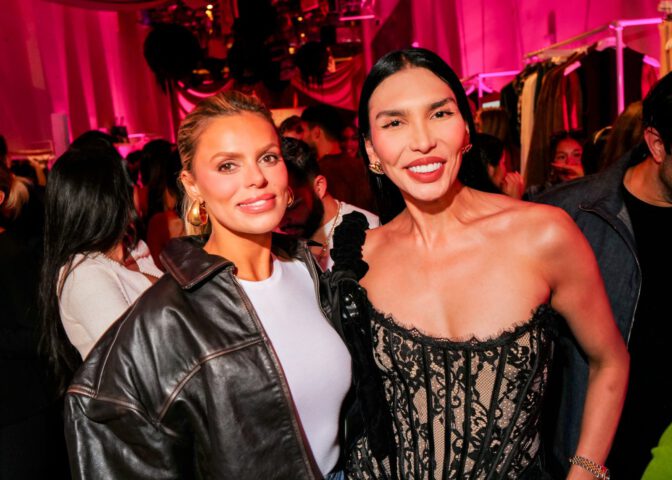 Brooks Nader Busty Curves Tight Top Nyfw