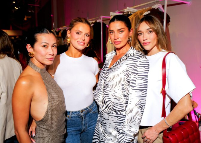 Brooks Nader Busty Curves Tight Top Nyfw