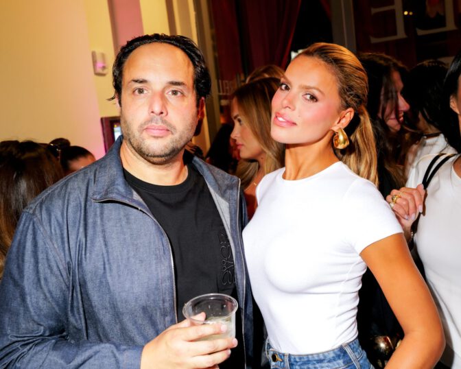Brooks Nader Busty Curves Tight Top Nyfw