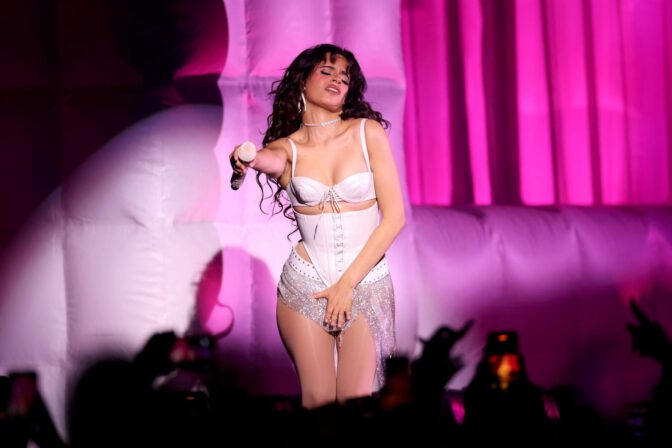 Camila Cabello Sexy Corset Legs Yours C Tour Sydney