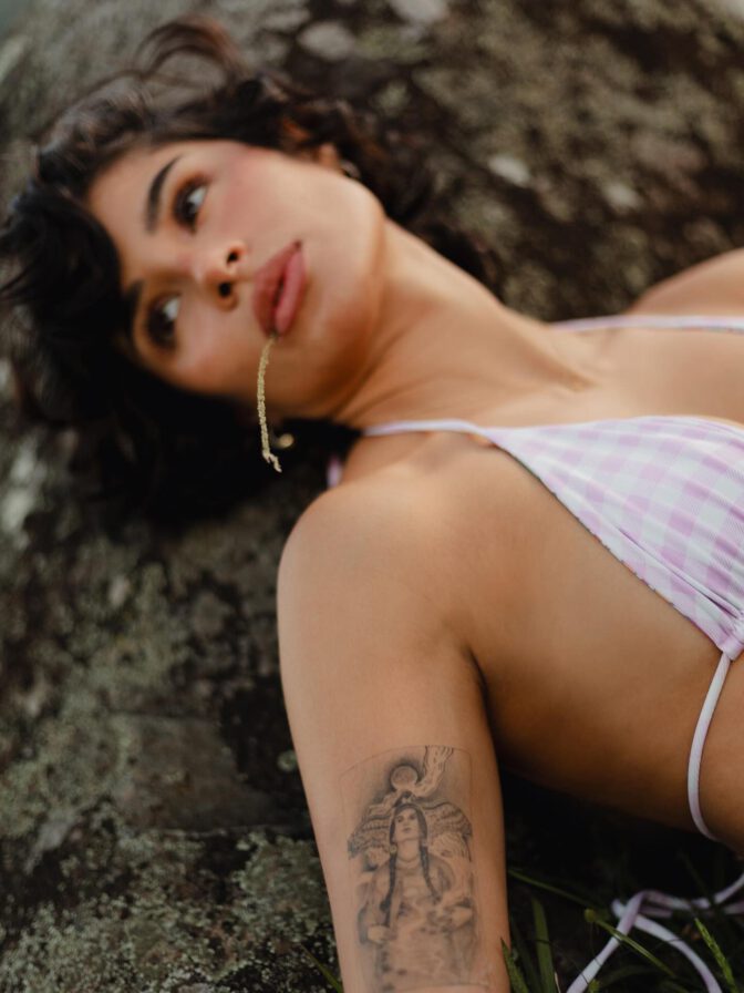 Diane Guerrero Sexy Cleavage Photoshoot