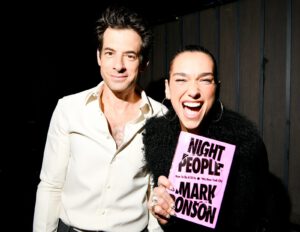 Dua Lipa Cleavage Legs Leather Shorts Nyc