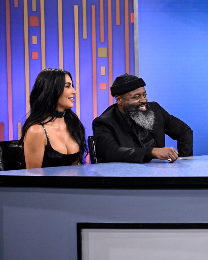 Kim Kardashian Latex Cleavage Thighs