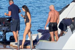 Nina Dobrev Wet Thong Monokini Booty