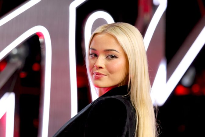 Olivia Dunne Mtv Vmas Black Velvet Look