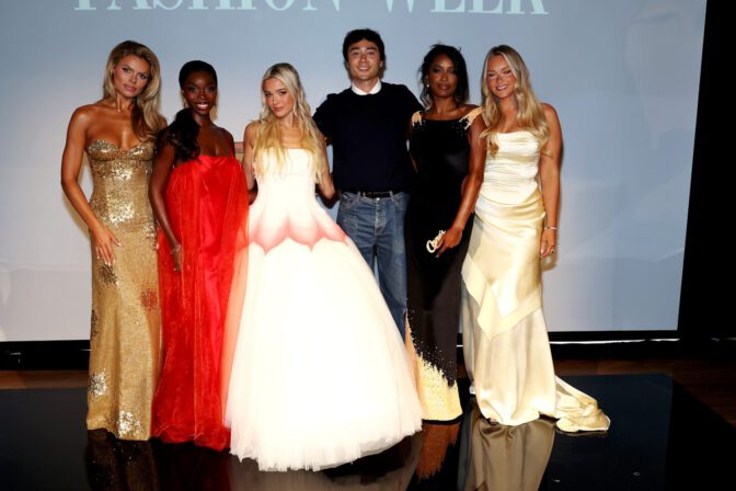 Olivia Dunne Strapless Princess Gown Nyc Fashion