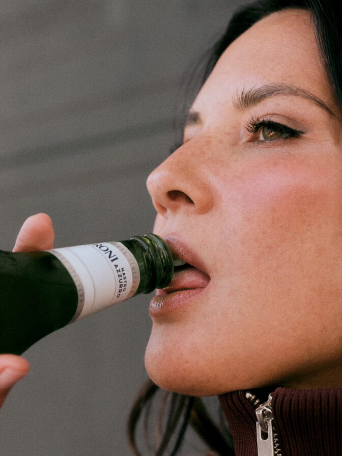 Olivia Munn Bustle Sheer Top Nipples