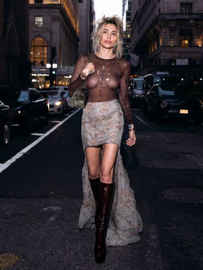 Paris Jackson Nipples See Through Nyc