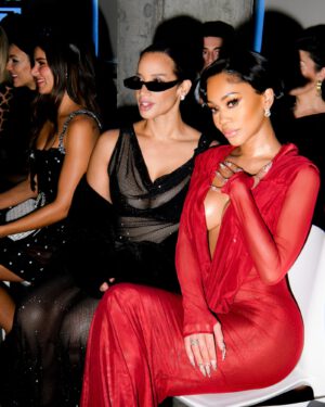 Saweetie Big Breasts Ass Red Dress Nyfw