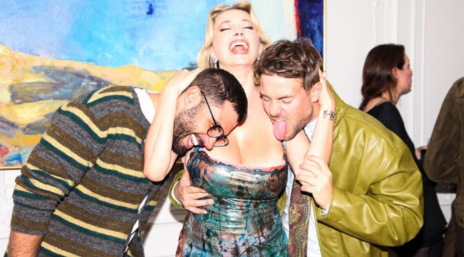 Caroline Vreeland Unleashes Cleavage Chaos at Paris Fashion Bash!