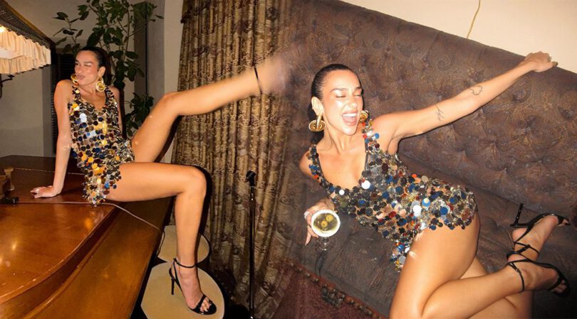 Dua Lipa’s Wild Party Look: All Legs, Barely-Dressed & Uncensored