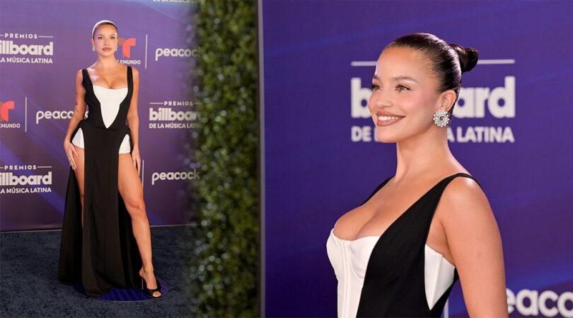 Emilia Mernes Stuns Red Carpet in Jaw-Dropping, Skin-Revealing Dress
