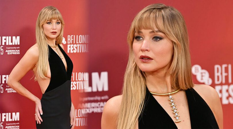 Jennifer Lawrence Unleashes Sideboob at BFI London – Red Carpet Goes Wild!