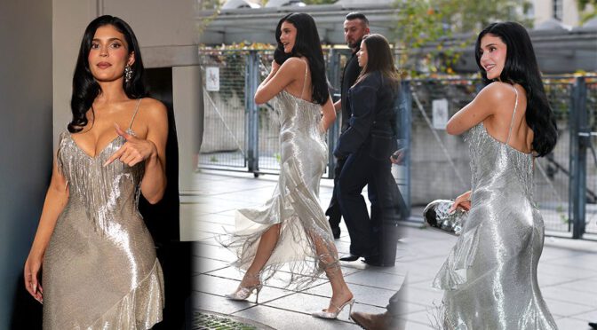 Kylie Jenner’s Hourglass Body Dominates Paris Fashion Week