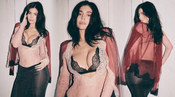 Kylie Jenner Uncensored: Ass, Curves, and Lace Bare All for Valentino