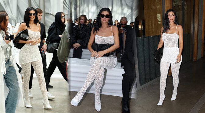 Kylie Jenner Sexy Braless